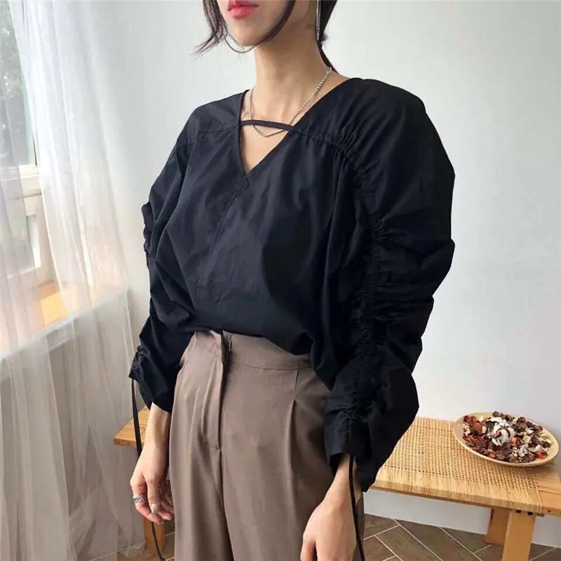 Alien Kitty Romance винтажные короткие рубашки высокого качества для девочек женские