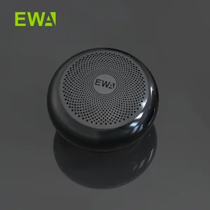 EWA A110Mini Беспроводная Bluetooth-колонка, портативная Встроенная батарея, громкий звук, сильные басы, металлическое покрытие, динамик для медитации