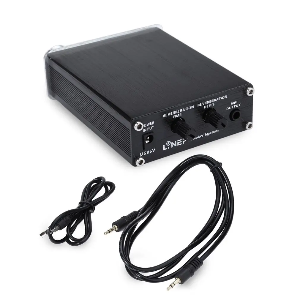 A907 микрофон усилитель звука мини аудио реверберация 2 канала для Караоке