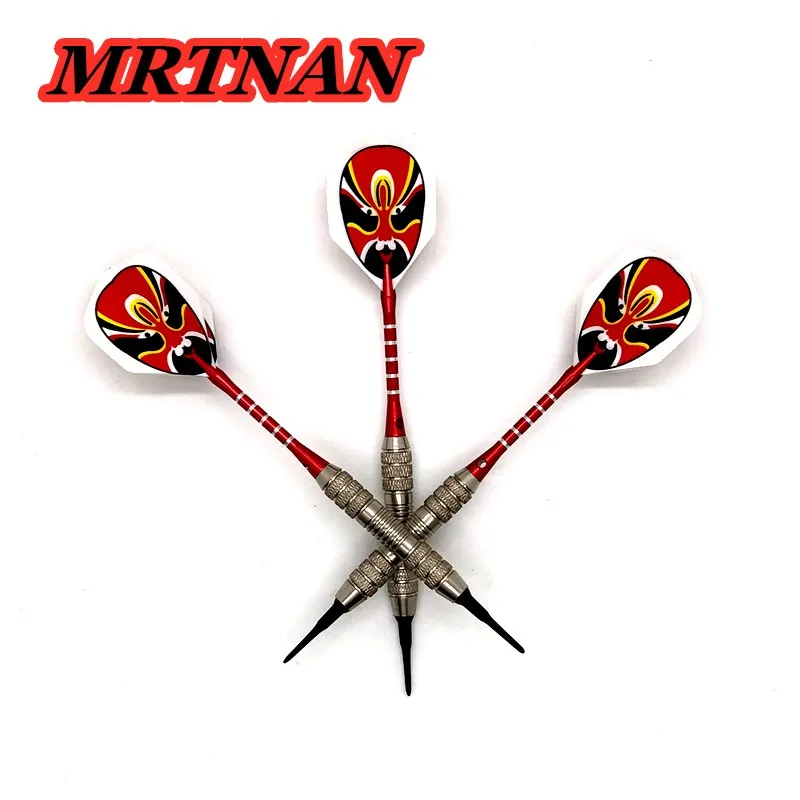 

3 pieces/set of high quality 19g darts new professional aluminum alloy dart rod PET dart wing stainless steel dart barrel