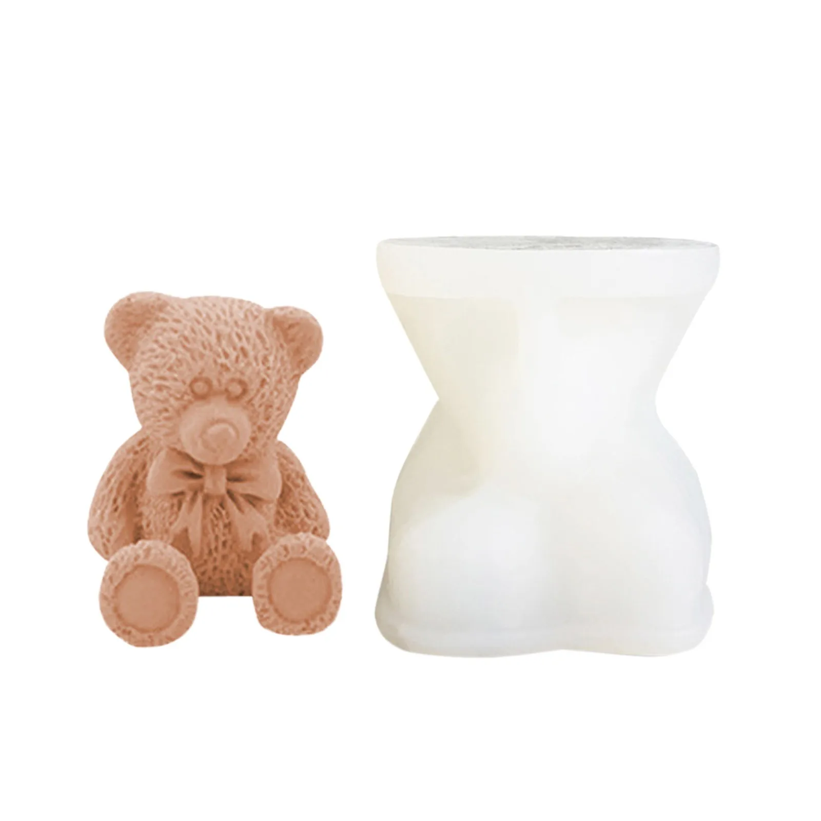 3d ледяной медведь кофе Diy силиконовая форма инструмент игрушка кубик шоколадный