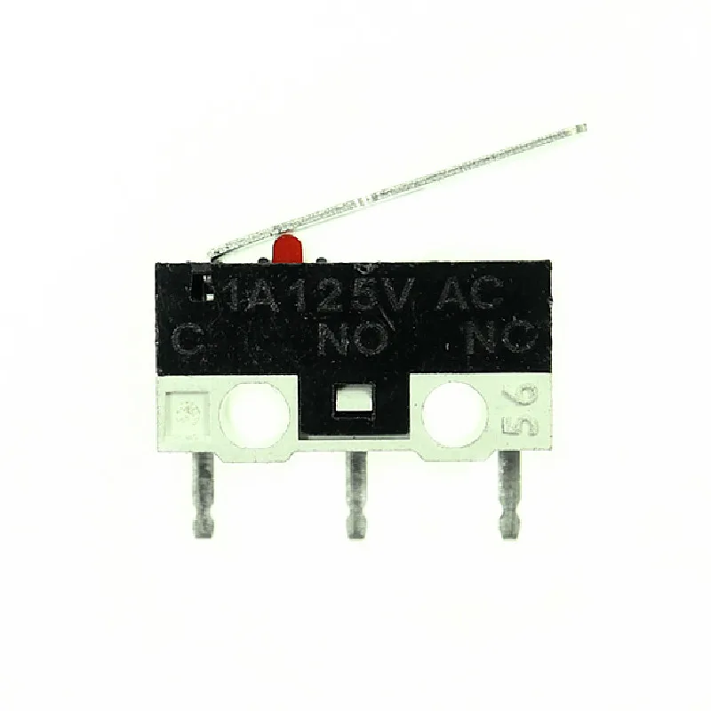 Микро концевой выключатель кнопочный переключатель 1A 125V AC SPDT 12*6*6 мм Мышь