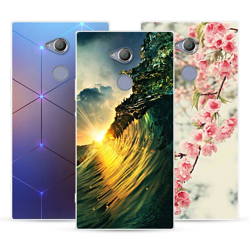 Чехол для телефона sony Xperia XA2 Ультра-мягкий силиконовый термополиуретановый