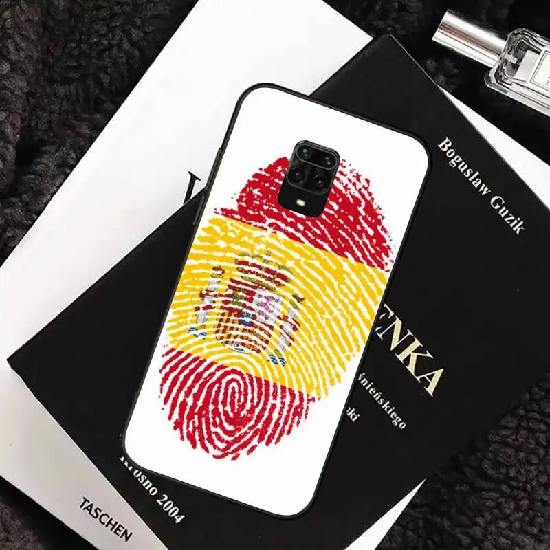 

Spain Spanish flag camp nou Phone Case For xiaomi redmi note 10 9 9s 8 8t 7 pro max mi note 10 lite pro funda