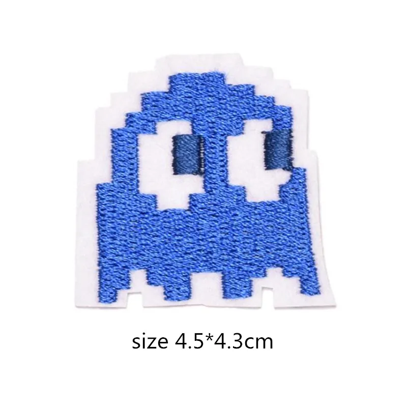 Мультяшная игра утюгом вышитые тканевые патчи для девочек мальчиков одежда