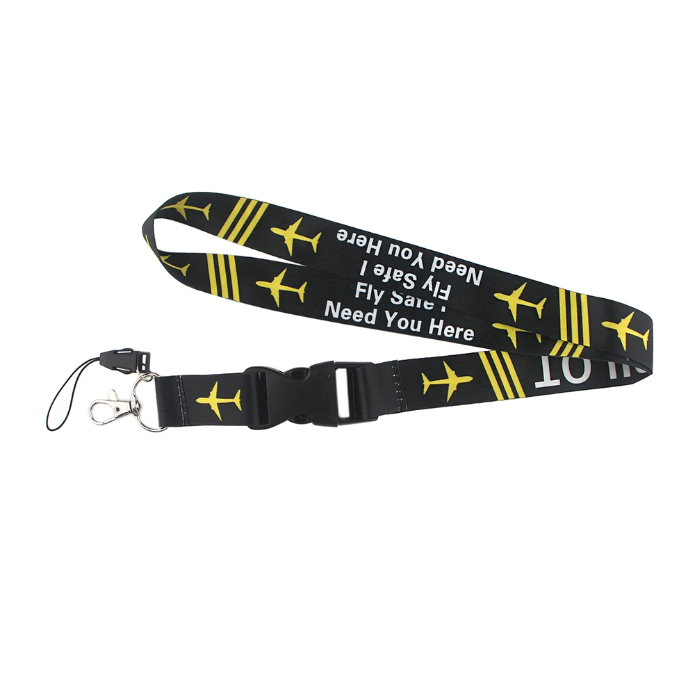 Шнурок J1649 для ключей Fly Safe I Need You Here pilot образец шнурок телефонов USB-ключей Брелоки