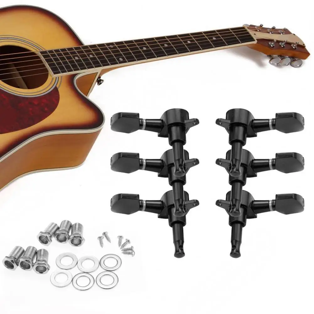 

Convenient Compact String Tuning Pegs Heads Knobs Keys for Electric Guitar