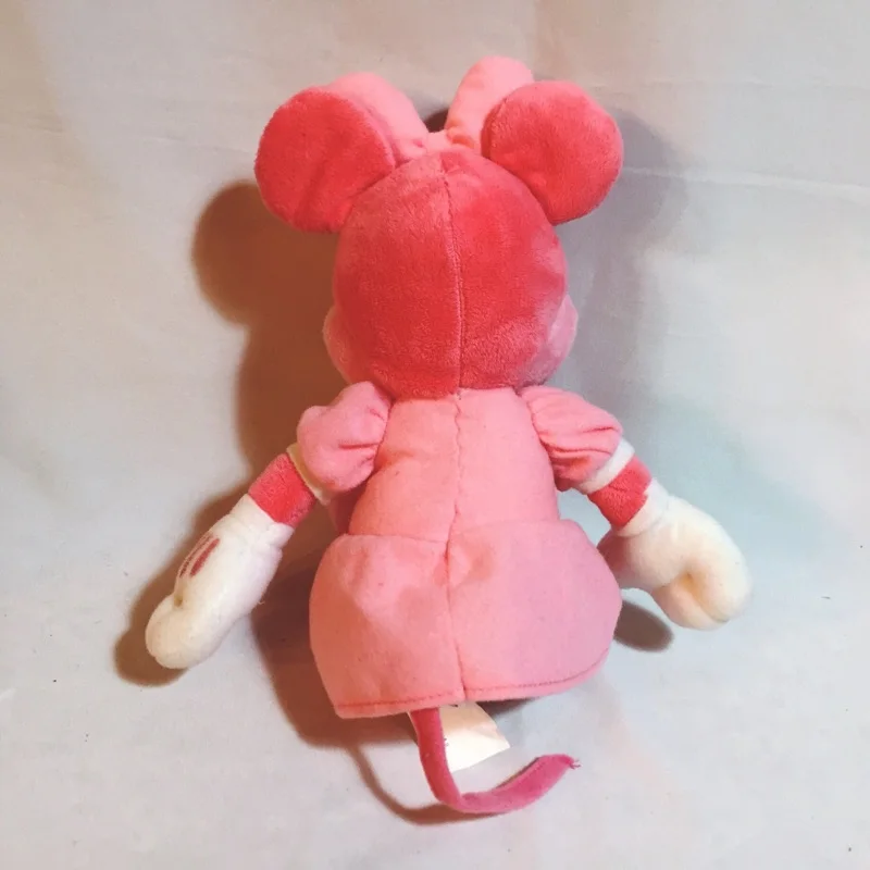 Милый редкий Розовый Минни Маус мягкий материал плюшевая игрушка кукла детский