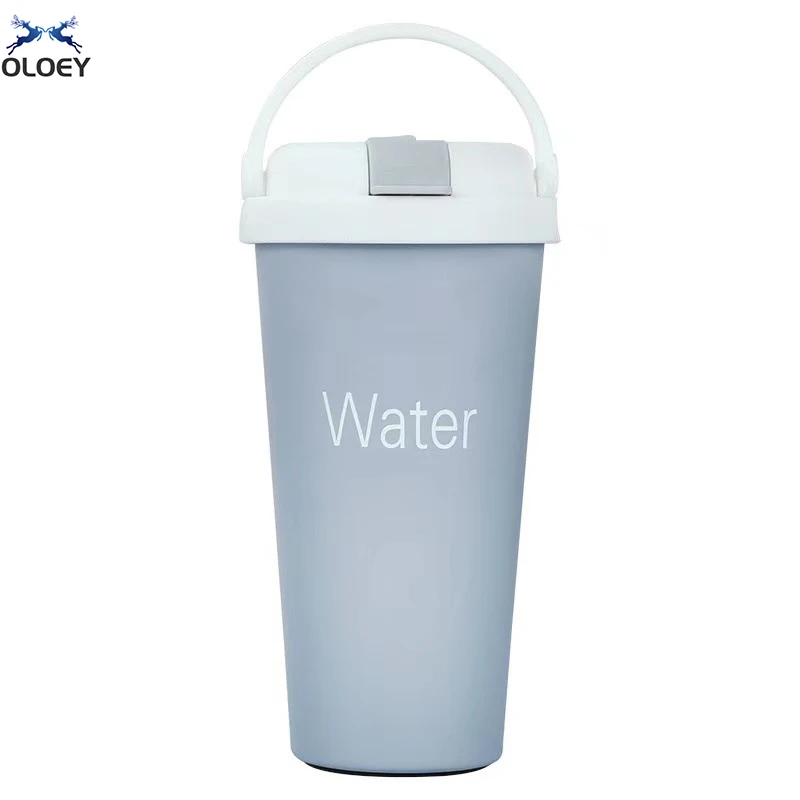 

Stainless Steel Vacuum Insulation Cup, Portable Straw Coffee Cup, Portable Mark Cup