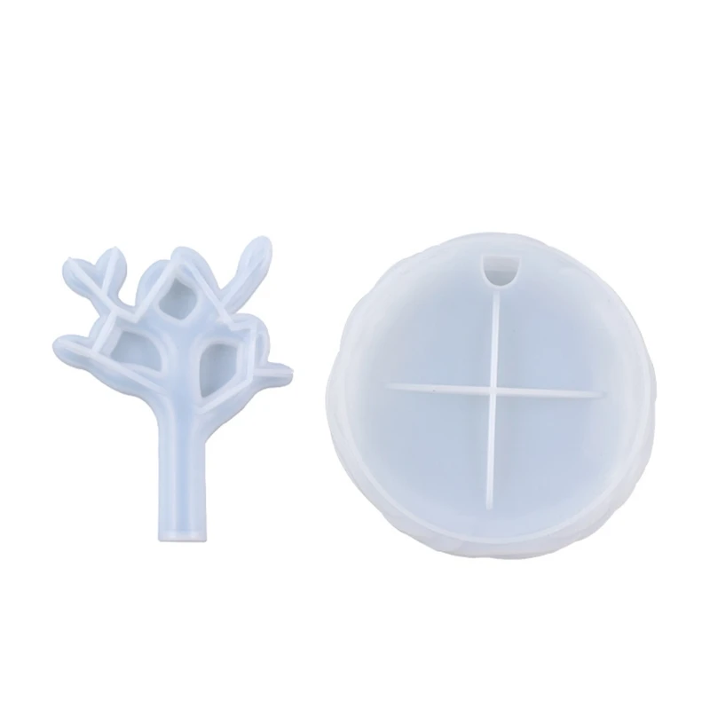 

DIY Crystal Epoxy Silicone Tree Bud Small Jewelry Decoration Storage Box Mould