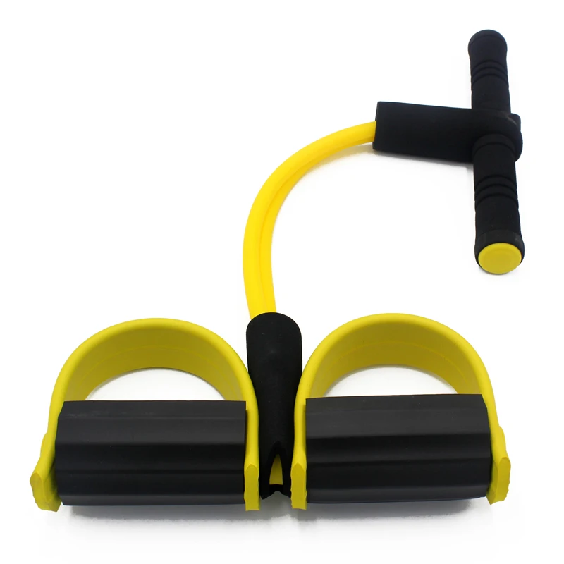 

High-quality Fitness Resistance Bands Latex Pedal Exerciser Women Men Sit Up Pull Ropes yoga fitness equipment tic foot