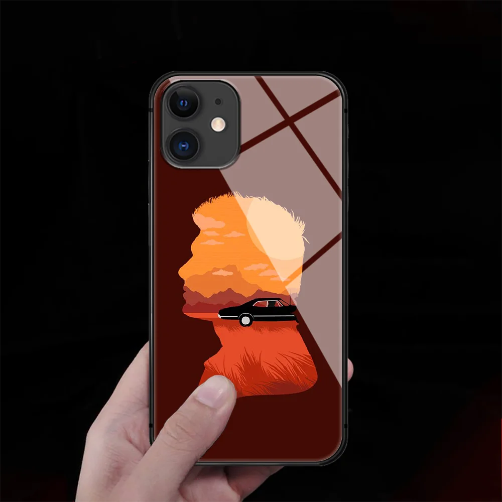Drama Supernaturals Tempered Glass Phone Case Cover For IPhone 5 6 7 8 11 12 S Plus Xr X Xs Pro Max Mini Se 2020 Black Cell | Мобильные
