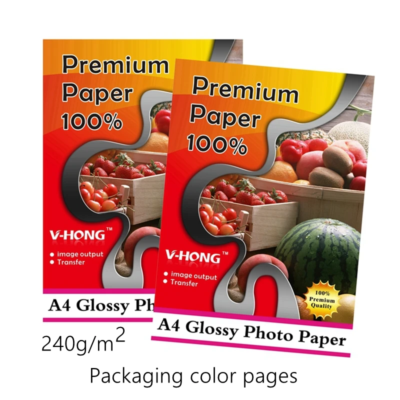 Двусторонняя Водонепроницаемая фотобумага для струйной печати 240 г|paper photo|paper
