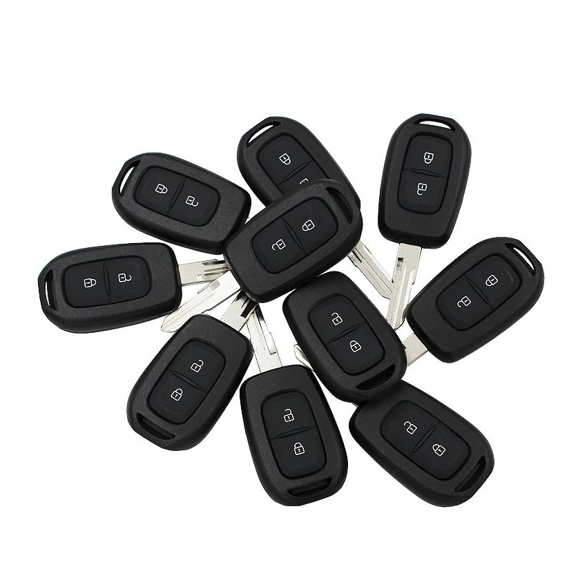 Новый дистанционный ключ 2 кнопки 434 МГц с чипом 4A PCF7961M для Renault Sandero Dacia Logan|Ключ от