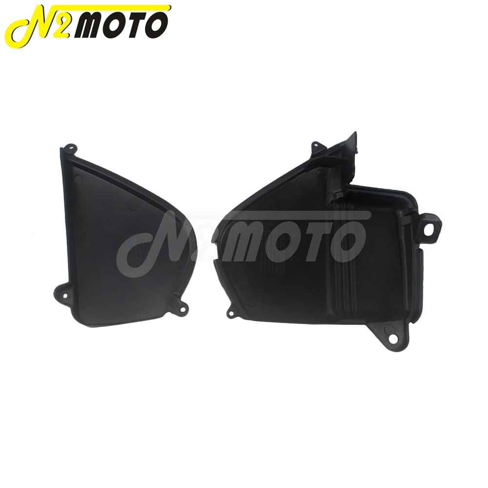 1 пара черный Мотоциклетные батареи Коробка боковая крышка для Honda CRF230F CRF 230 2015 2019