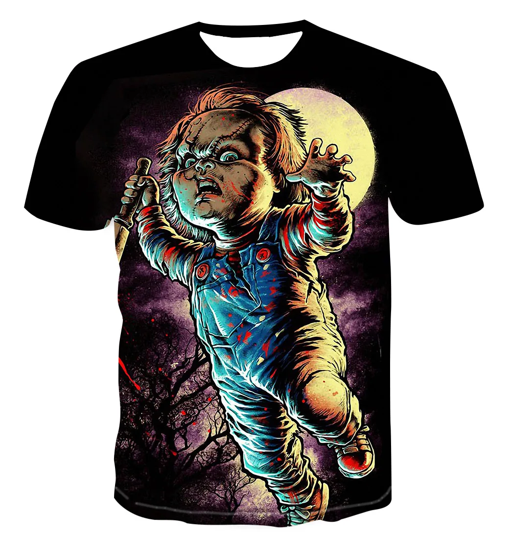 

2021 New Men's/Women's T-shirt Short-sleeved T-shirt Printing 3dt Shirt Casual Hip-hop 3d Printing T-shirt Top S-4XL