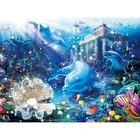 Полностью квадратная дрель 5d Diy Алмазная вышивка, дельфин на море Алмазная Картина Вышивка крестом Стразы мозаичное украшение