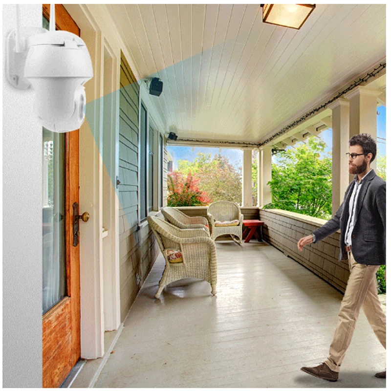 Waterproof Outdoor IP Camera Auto Tracking 1080P Speed Dome Wireless WiFi Security Surveillance Cameras CCTV | Безопасность и