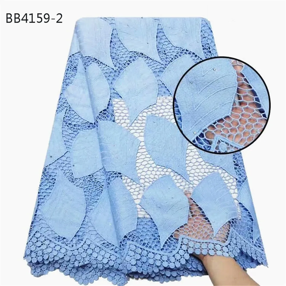 Новейший сетчатый материал и вышитая красная гипюровая кружевная ткань