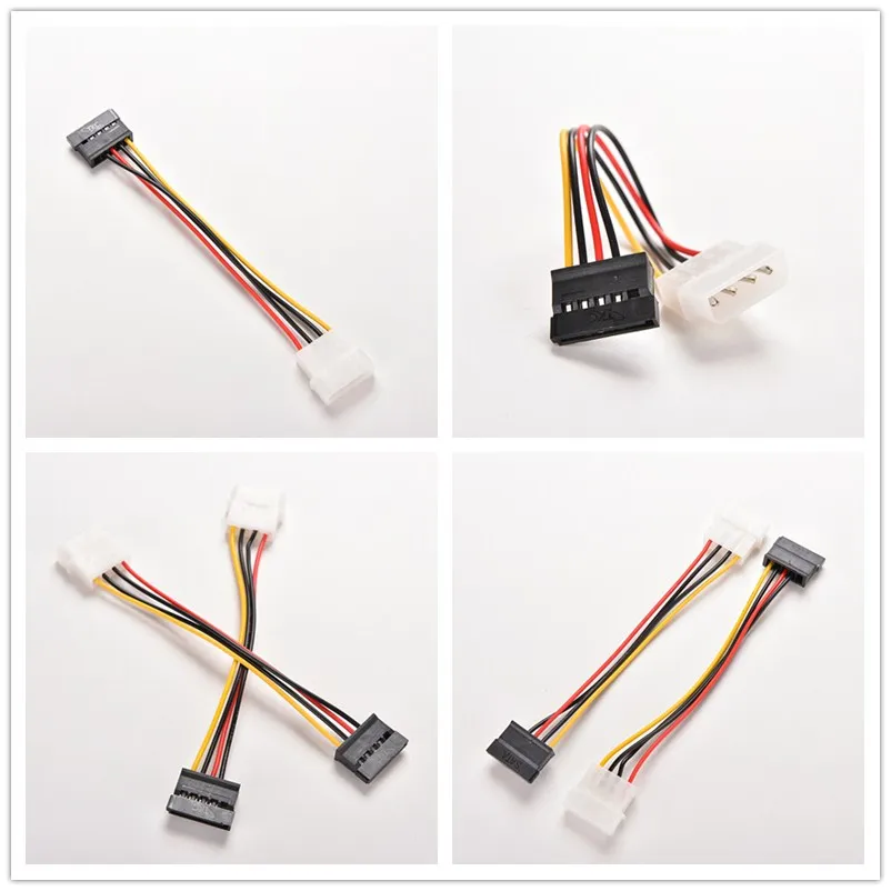 Кабель IDE SATA Мощность Кабельные удлинители 2/3 шт. для Serial ATA жесткий диск адаптер |