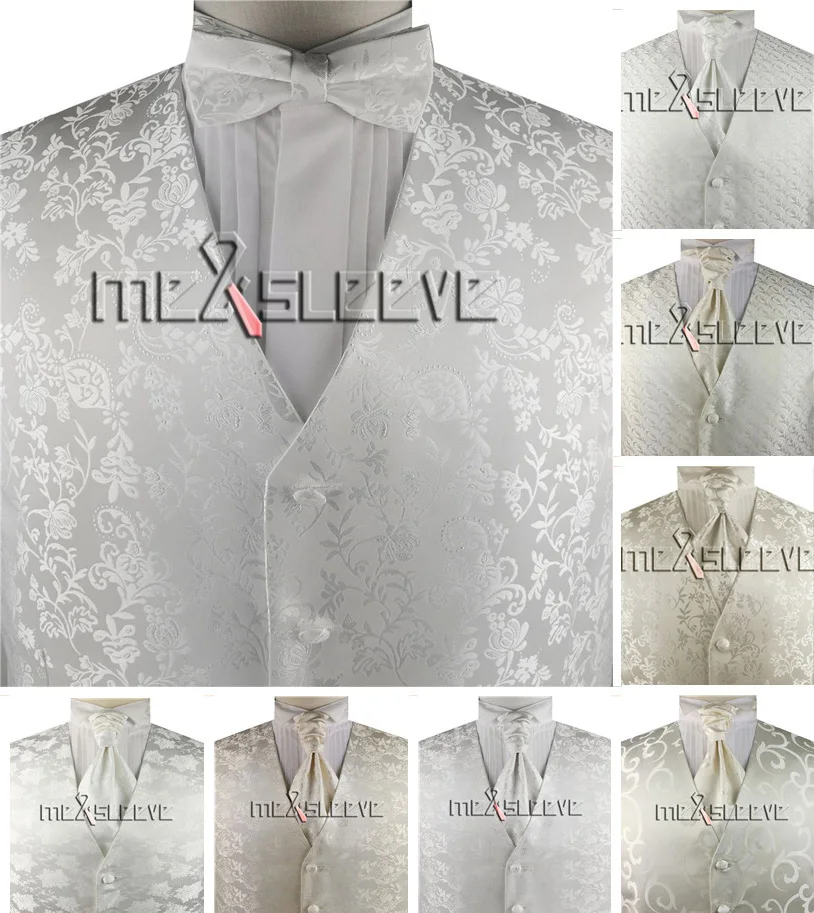 

free shipping Men's Suit Tuxedo floral Vest for Wedding Size xxs-15xl