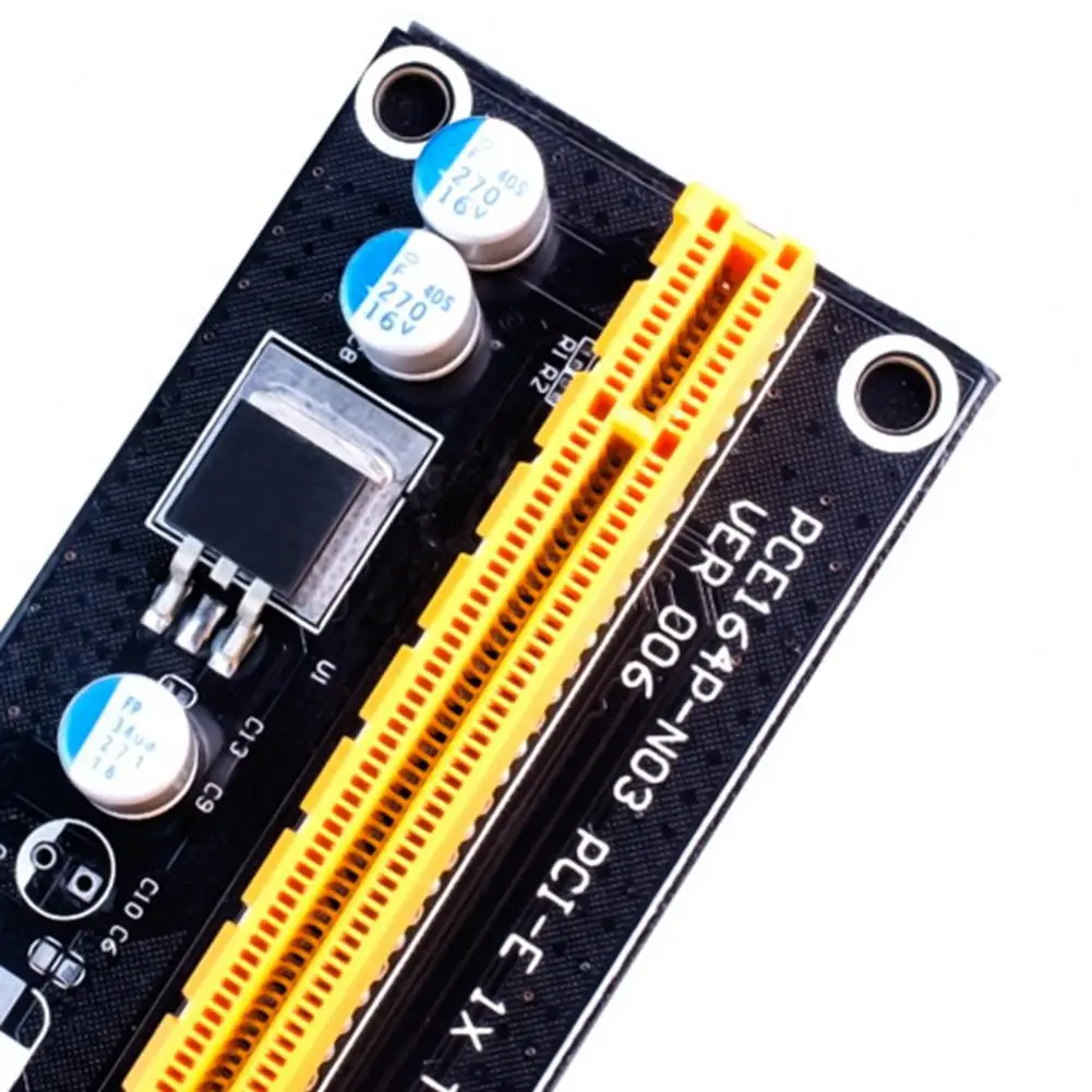 Ver006 Питание от USB 3 0 PCI-E 1X до 16X GPU карта расширения для майнинга | Компьютеры и офис