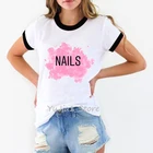 Красочная женская футболка, летние хипстерские топы, футболка, Женская кавайная одежда, сделай сам, футболка на заказ, футболка, оптовая продажа