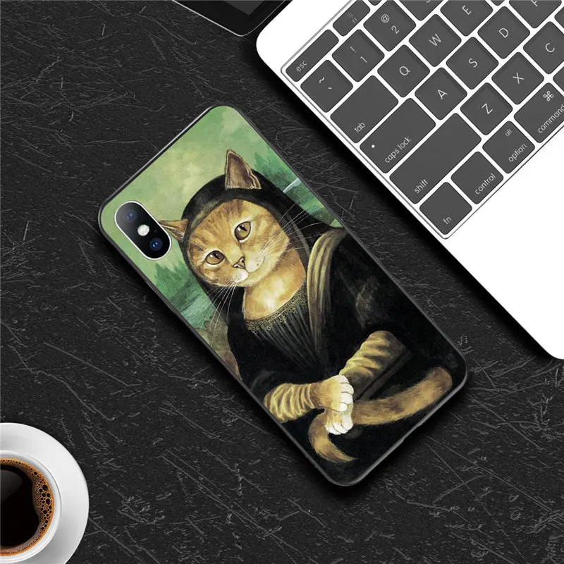 7770B Moskado смешное искусство абстрактный чехол для iPhone X XR XS Max 7 8 6 6s плюс 5 5S SE 10 Силиконовые чехлы статуя ТПУ Мягкая задняя крышка - Цвет: 7770B