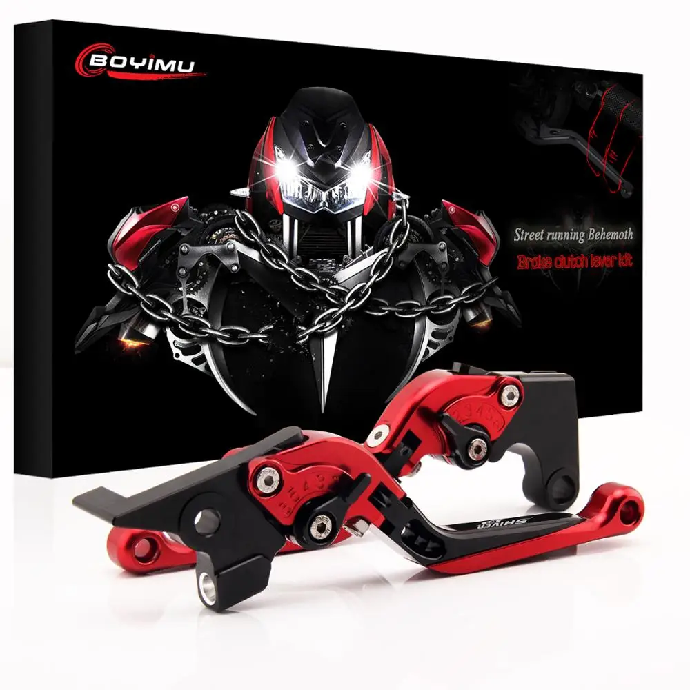 Для мотоцикла Aprilia SHIVER900 SHIVER 900 2017-2019 2018 CNC Складные Выдвижные Регулируемые