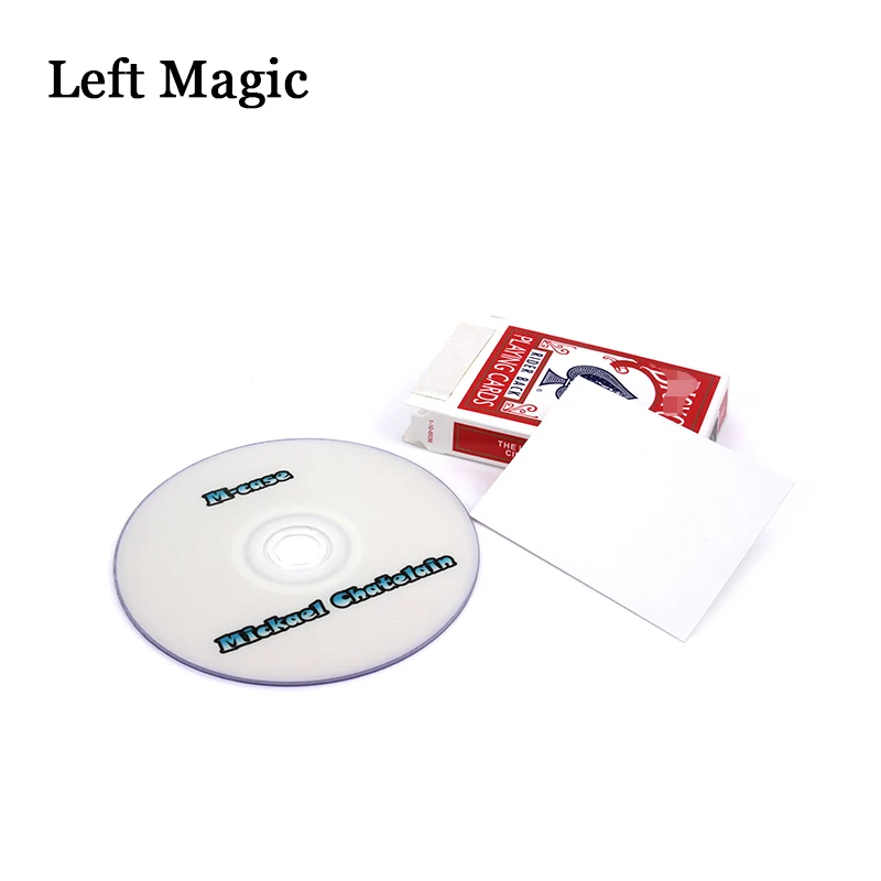 M-Case By Mickael Chatelain (Gimmicks+DVD) Magic Tricks Card Props Close Up Comedy Illusions Mentalism | Игрушки и хобби