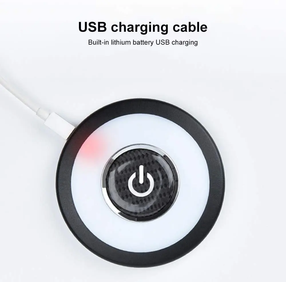 Яркий беспроводной светодиодный USB-светильник для салона автомобиля потолочный