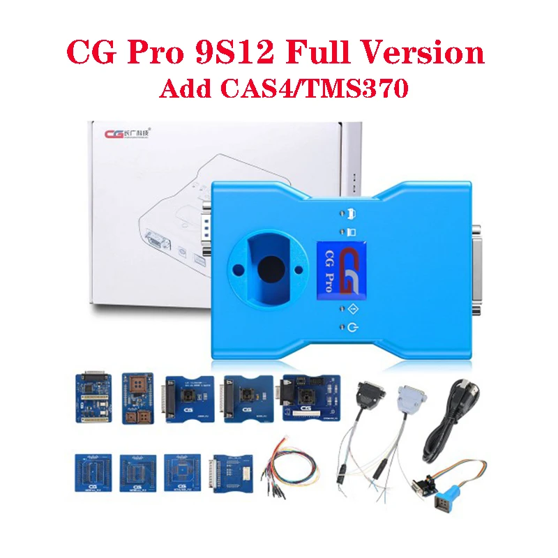 

CGDI CG Pro 9S12 Full Version All Adapters For Freescale 705 711 908 912 Next Generation of CG100 Add CAS4/TMS370/DB25 Adapter