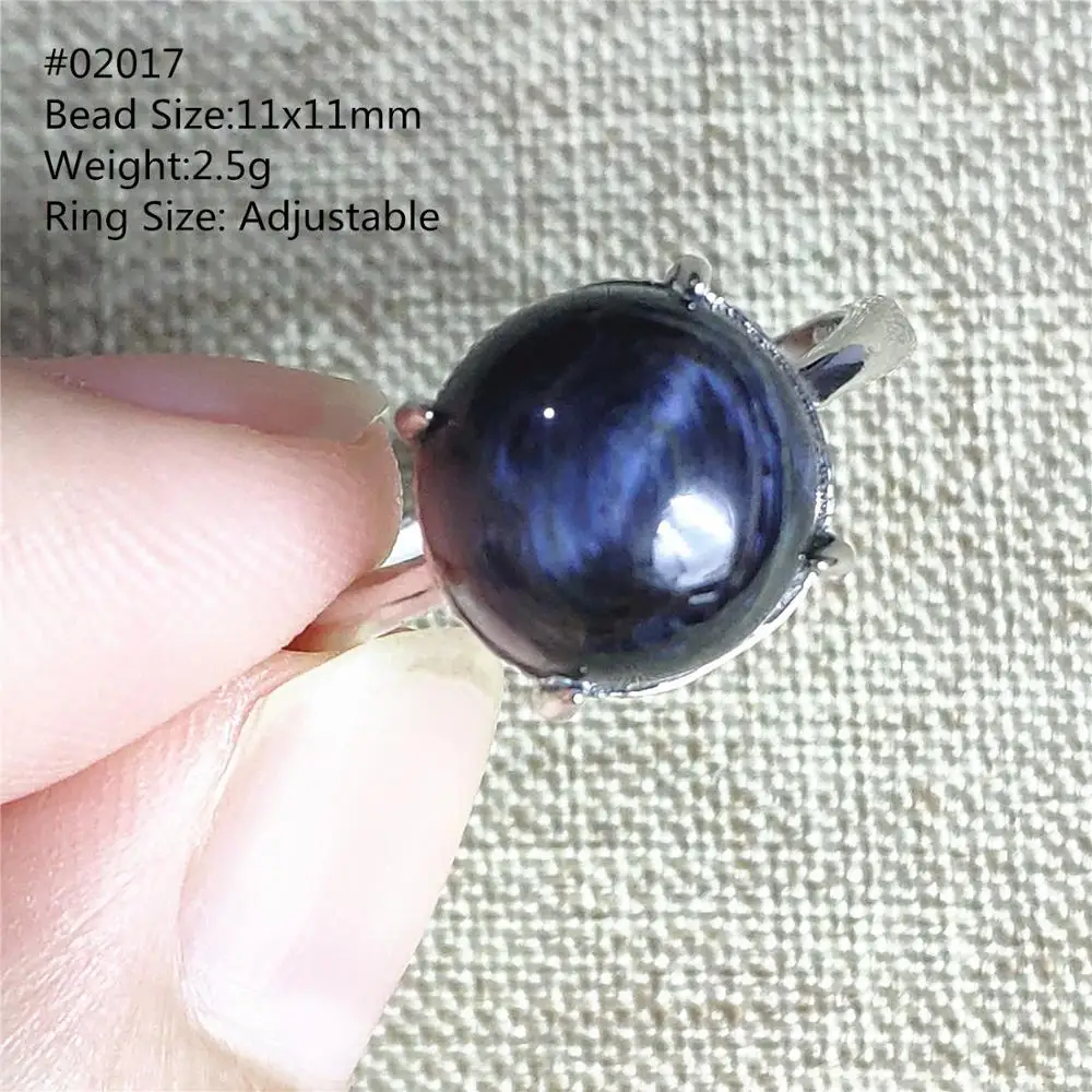 Натуральный Синий пьестерситовый драгоценный камень вибрационное регулируемое