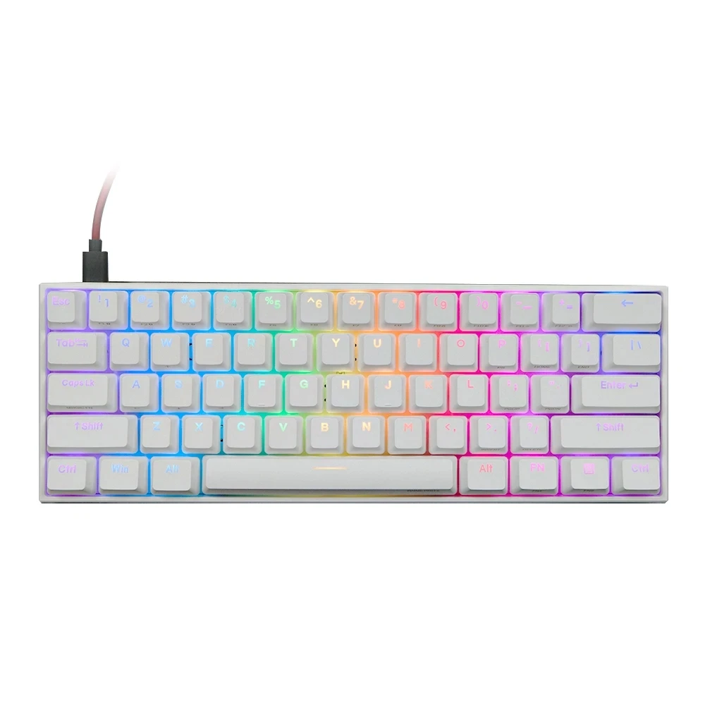 Anne Pro 2 60% Bluetooth вишня Gateron переключатель Kailh Тип C Интерфейс PBT механическая