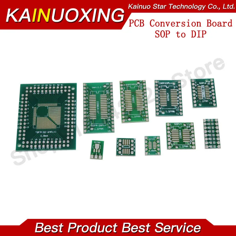 10 шт. PCB плата SMD поворот в DIP адаптер преобразователь пластина SOP 8/16/14/20/24/28P SOT223 SOT23 SOT89 To DIP SOP/MSOP/TSSOP
