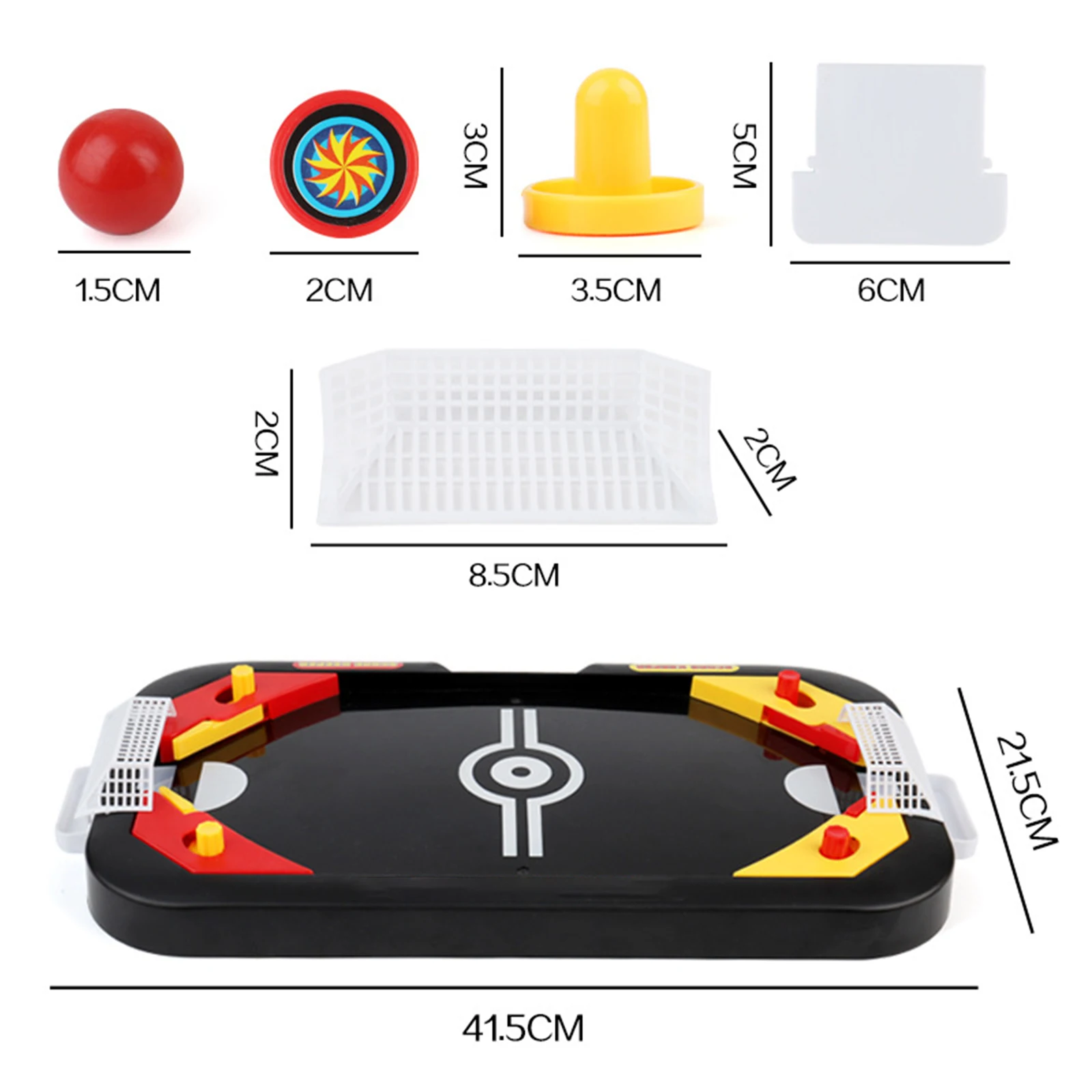 

Desktop Battle 2 In 1 Ice Hockey Game Leisure Mini Hockey Table Children Kids Early Educational Interactive Toys Board Game
