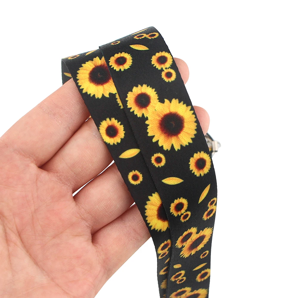 ZF2036 1 шт. подсолнечника Скрытая инвалидности живопись на холсте брелок-шнур