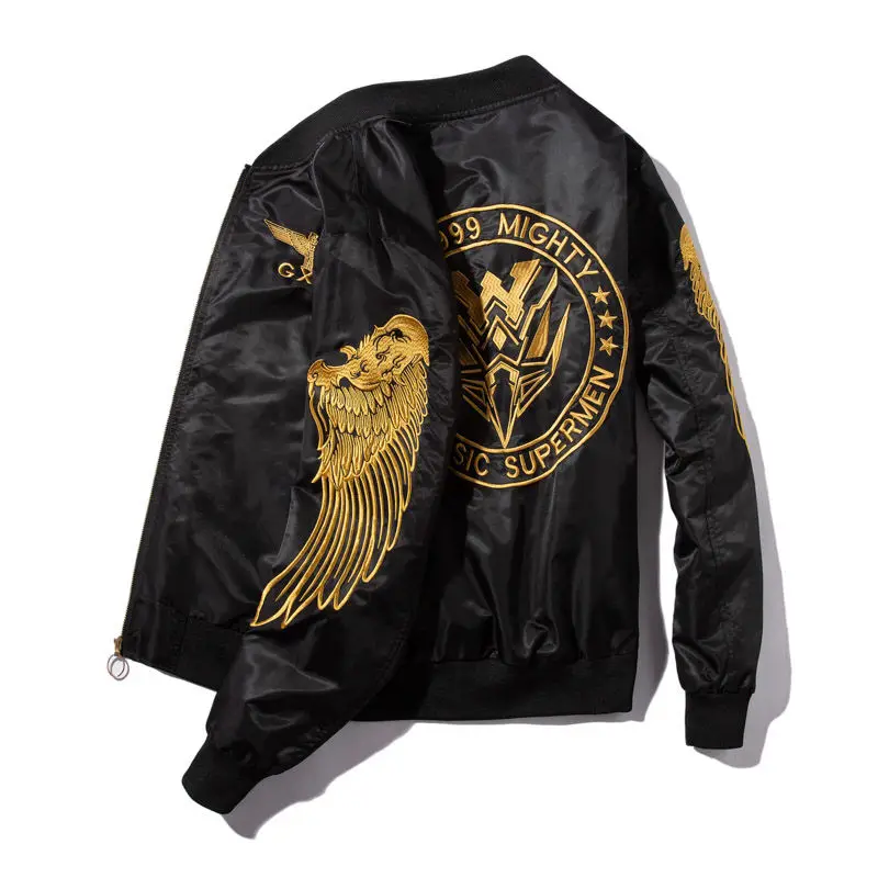 

Spring and Autumn Jacket Trend Large Size Jacket Japanese Retro Solid Color Youth Baseball Suit Fashion Men