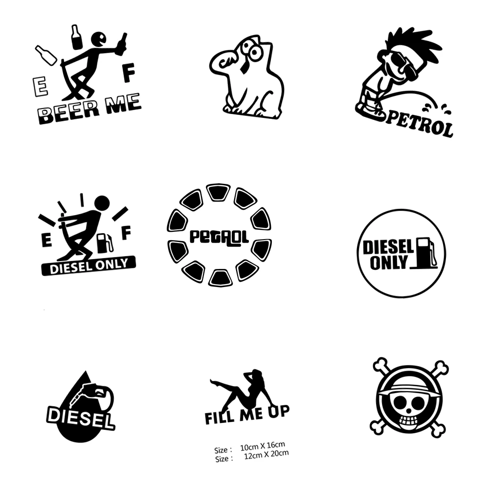 

Смешная дизельная Автомобильная наклейка s креативная виниловая наклейка на автомобиль наклейка s и наклейки оконная наклейка автомобильн...