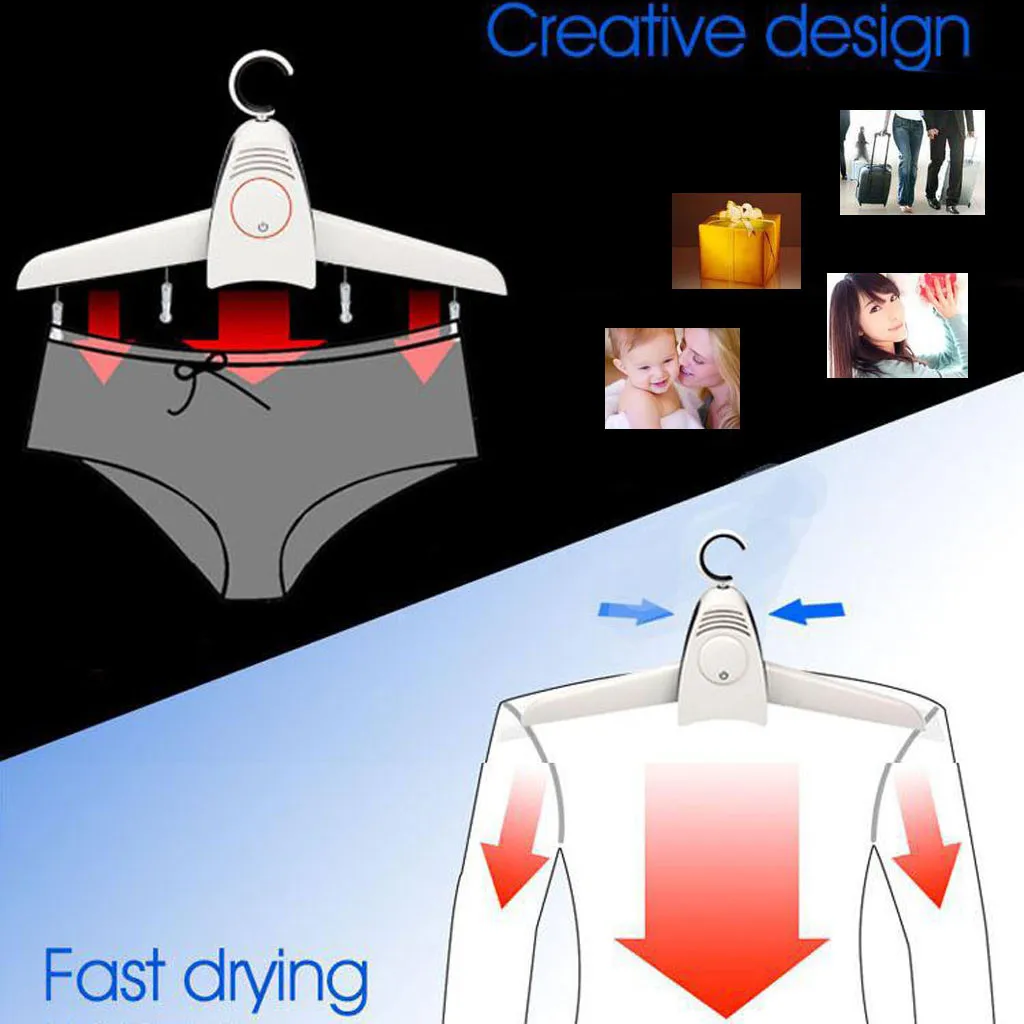 Переносная вешалка сушилка складная для путешествий прохладная горячая обувь