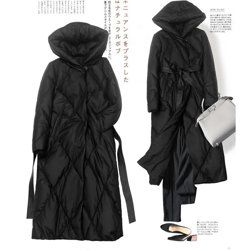 Женская куртка из натуральной кожи овчина утиный пух зимнее пальто для женщин