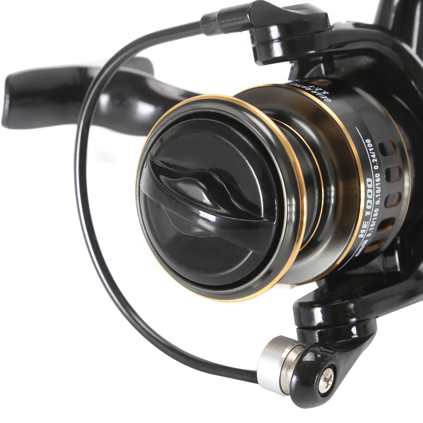 Рыболовная катушка максимальная нагрузка 10 кг цельнометаллическая ручка из