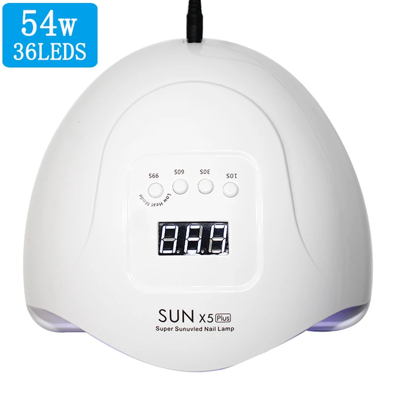 84/54/24W светодиодный светильник для лака ногтей Сушилки двойной ручной 42/36 штук