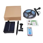 Светодиодная лента 2 м-5 м открытый солнечный светильник ремень дистанционного Управление светодиодный светильник s для комнаты гирлянда RGB SMD 2835 ТВ Подсветка светильник прокладки СИД светильник s