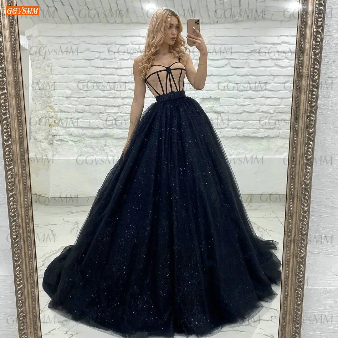 

Сексуальные темно-синие длинные платья для выпускного бала 2021 robe de bal femme longue женские платья на заказ вечерние элегантные платья из тюля vestidos...