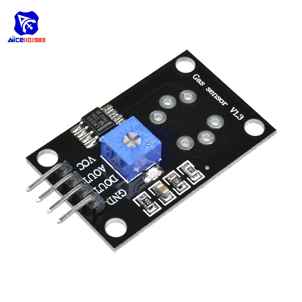 Модуль головки датчика газа diymore для Arduino основная плата с сокетом датчиком