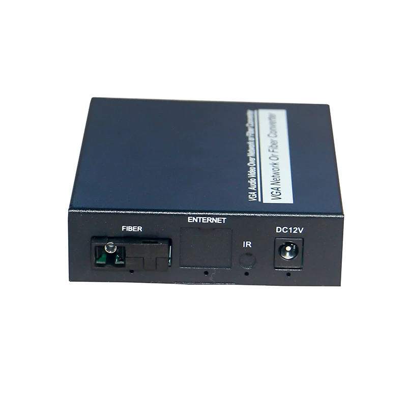 Расширитель VGA оптоволоконный преобразователь видео аудио в оптический