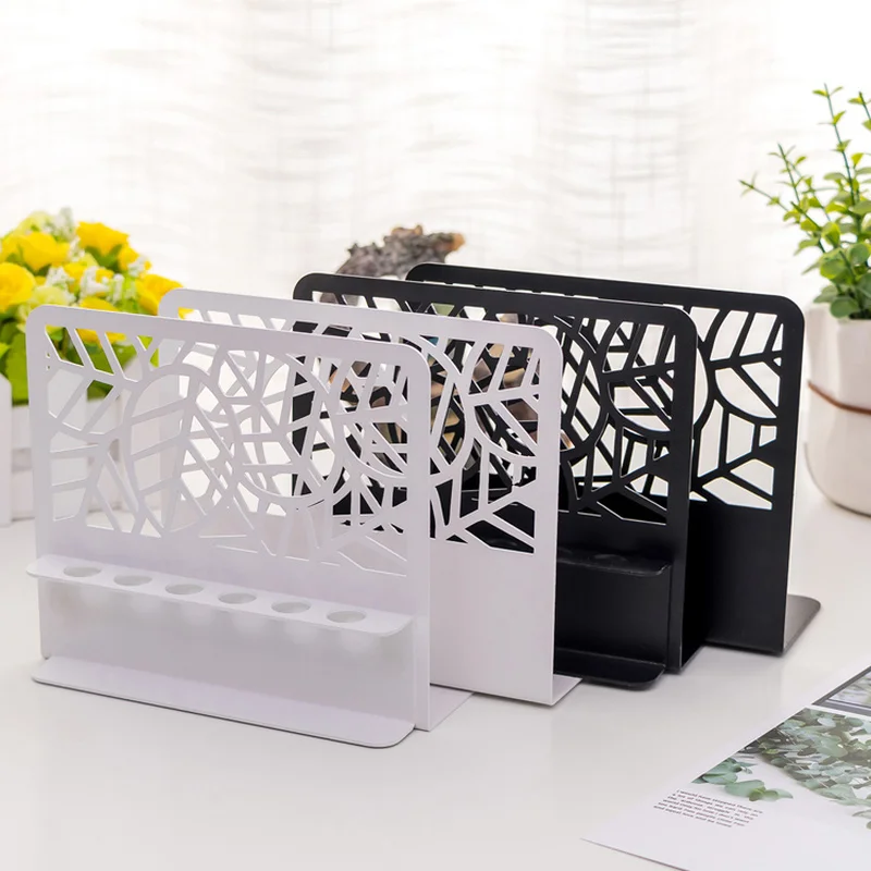 2 шт. металлический Настольный органайзер для ручек | Канцтовары офиса и дома