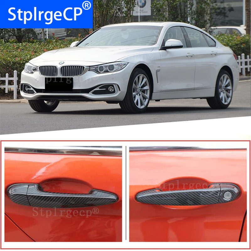 For BMW 4 series F32 F33 F36 428i 435i 420i 440i 425i 2013-2019 Accessories 100% real carbon fiber Auto outer door handle cover