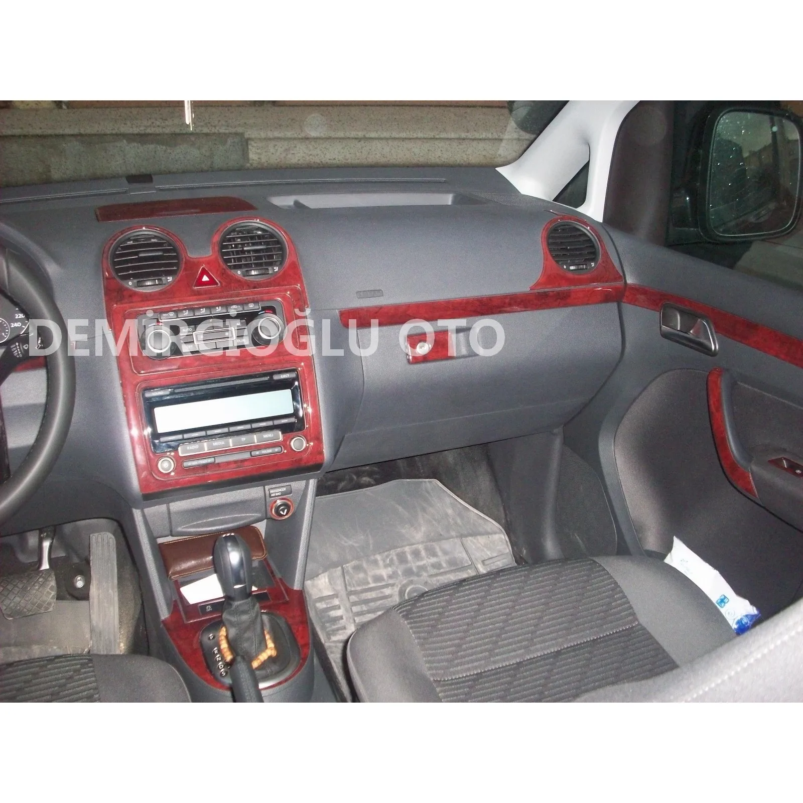 Вольфсваген Caddy 2004 и 2009 от 21 Кусок Красного дерева торпеды | Автомобили мотоциклы